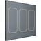 Ekena Millwork 31-in. W x 62-in. H Sussex Floral Panel Moulding Kit Triple Panel PMLKSU31X62C - alternate 10